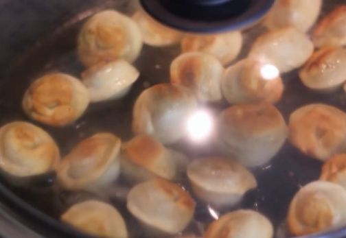 Вкусные жареные пельмени - пошаговый рецепт с фото
