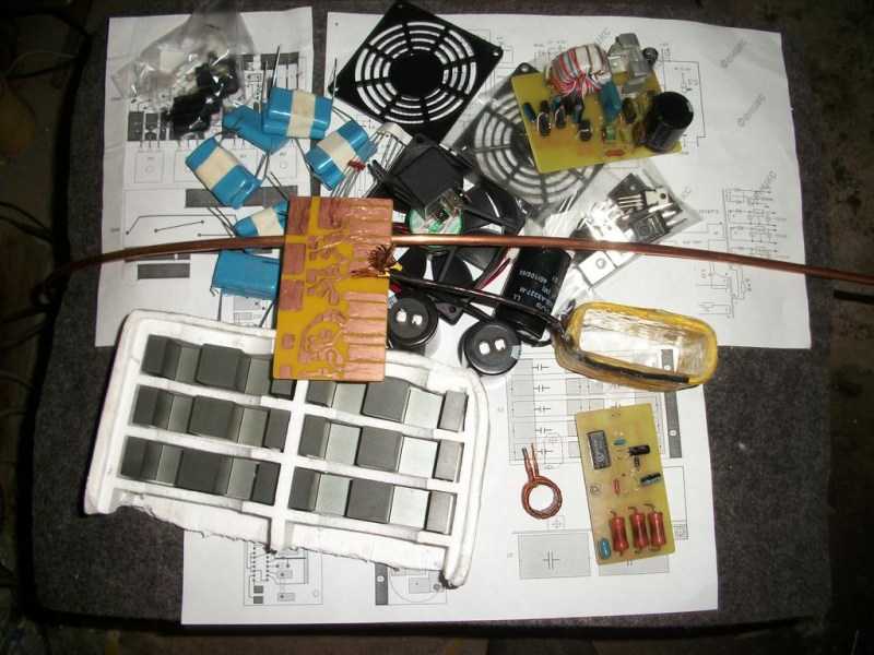 Индукционный нагреватель своими руками - простые схемы, чертежи и инструкции для начинающих