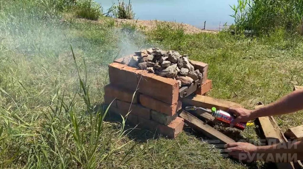 Как сделать баньку по-русски в походных условиях