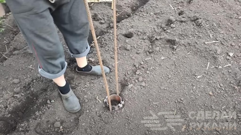 Как посадить картошку без лопаты. Делаем самодельное приспособление для посадки картофеля
