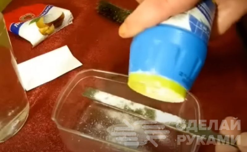 Гениально просто: как заточить напильник с помощью лимонной кислоты