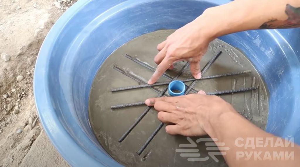 Как сделать бетонные блины для гантелей или штанги